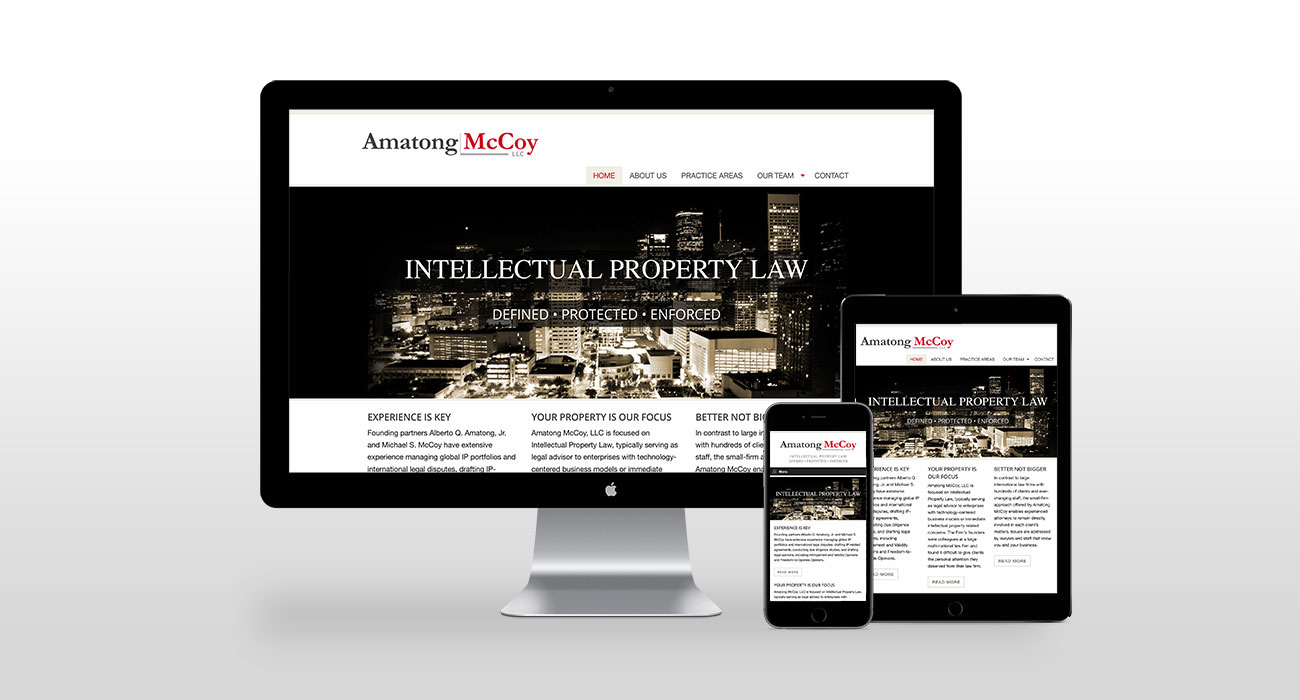 Houston Website Law Firm Amatong McCoy