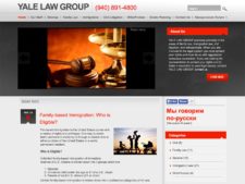 Yale Law Group - old WordPress website