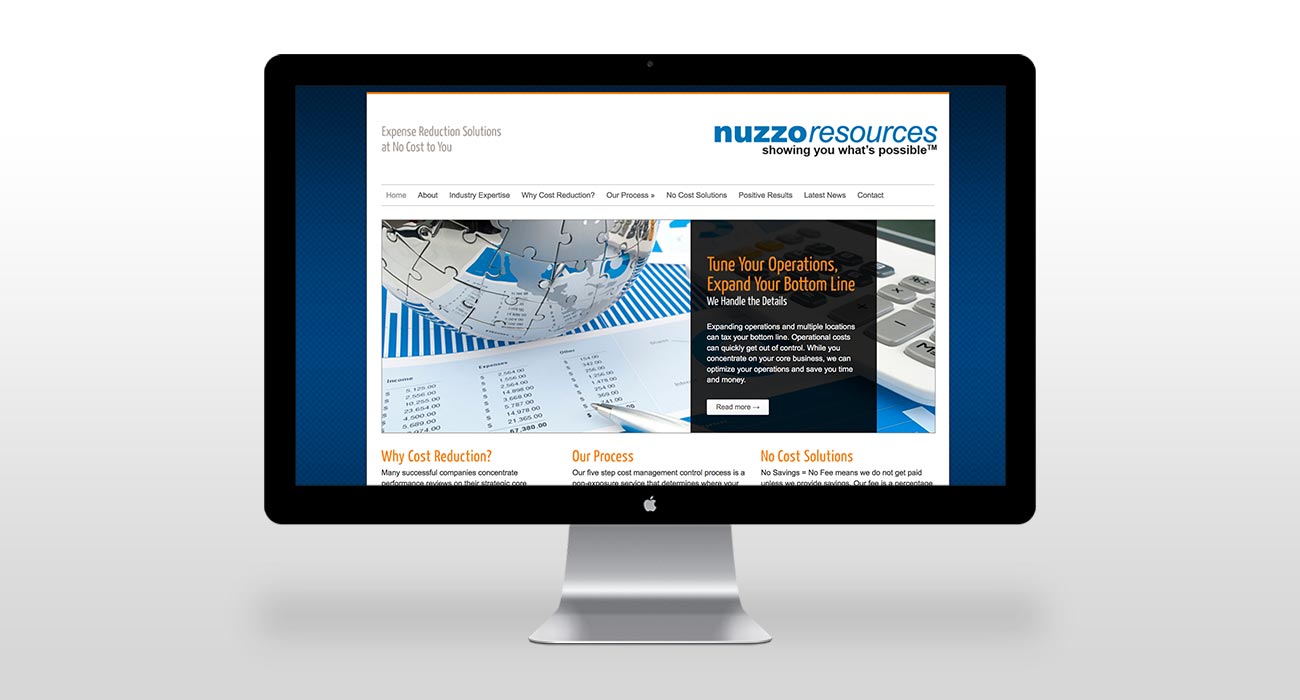 Nuzzo Resources Houston - website development
